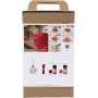 Kit DIY Boules de sapin de Nol - Marbrure