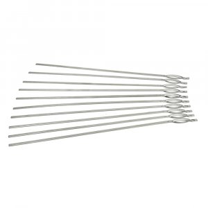 Aiguille à tricoter 19,5 cm - plate avec attache pour oreille Aiguille à tricoter 19,5 cm - plate avec attache pour oreille