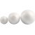 Boules en polystyrène - blanc - Ø20+30+40 mm - 12 pcs Boules en polystyrène - blanc - Ø20+30+40 mm - 12 pcs