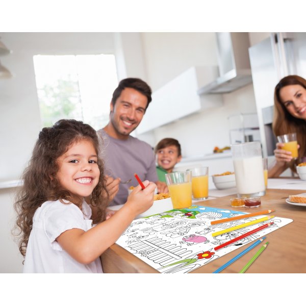 Sets de table  colorier - 24 pcs