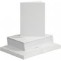 Cartes et enveloppes - blanc - 11,5 x 16,5 cm - 50 sets