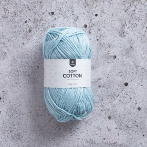 Coton Doux 50g - Bleu clair Coton Doux 50g - Bleu clair