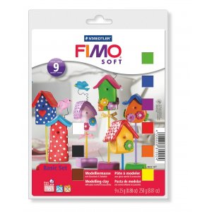 Modèle Fimo Soft Basic - 9x25 g Modèle Fimo Soft Basic - 9x25 g