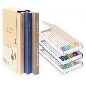 Crayons de couleur Tombow Irojiten Woodlands, bo�te de 30