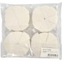 Éponges en mousse - blanches - 32 pcs