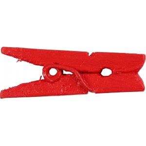 Mini pinces à linge - rouge - 36 pcs Mini pinces à linge - rouge - 36 pcs
