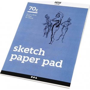 Carnet de croquis - blanc - A4 - 70 feuilles Carnet de croquis - blanc - A4 - 70 feuilles