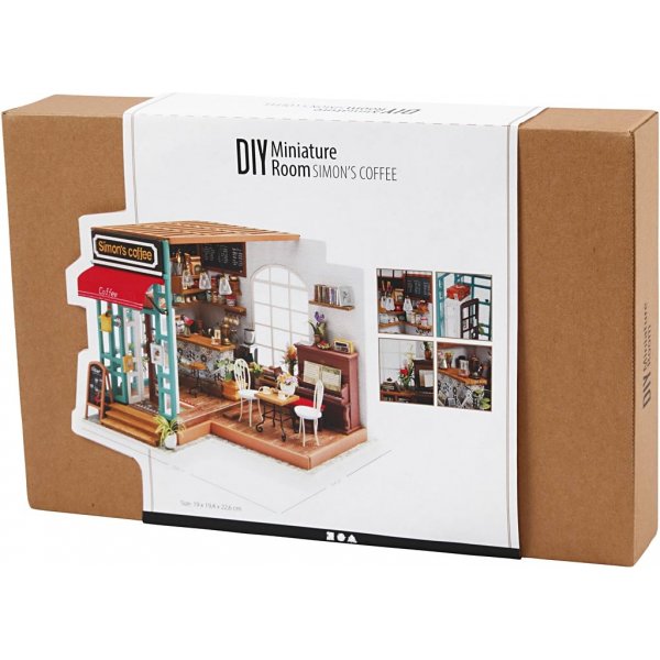 Salle miniature DIY - Caf