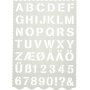Modle - lettres et chiffres