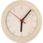 Horloge avec cadre en bois - 15 cm