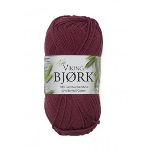 Fil Viking Bouleau 50g - Vin rouge (561) Fil Viking Bouleau 50g - Vin rouge (561)