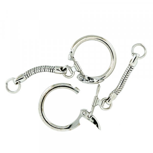 Porte-cls 60 mm - Couleur argent