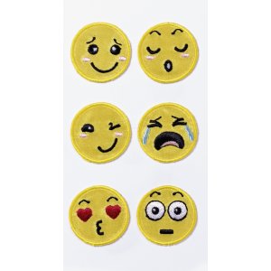 Autocollants textiles - Emojis Autocollants textiles - Emojis