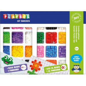Le set de perles XL et perles tube midi Le set de perles XL et perles tube midi