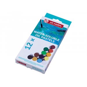 Création artistique au pastel à l'huile soluble dans l'eau - 12 crayons Création artistique au pastel à l'huile soluble dans l'eau - 12 crayons