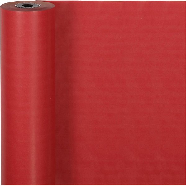 Papier cadeau - rouge - 100 m