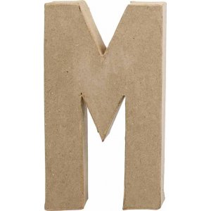 Lettre en carton - M - 5 cm Lettre en carton - M - 5 cm