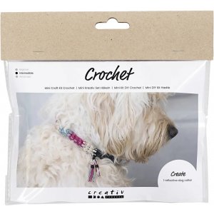 Mini Kit DIY Crochet, Collier pour Chien Mini Kit DIY Crochet, Collier pour Chien