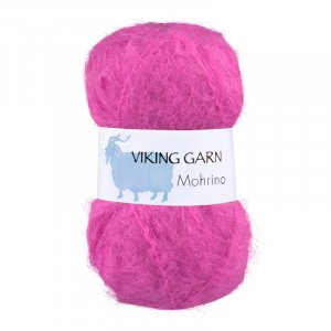 Fil Viking Mohrino 50g - Cerise (563) Fil Viking Mohrino 50g - Cerise (563)