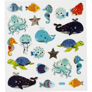 Autocollants - animaux marins Autocollants - animaux marins