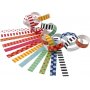 Bandes de guirlande avec imprim -  motifs - 400 pcs