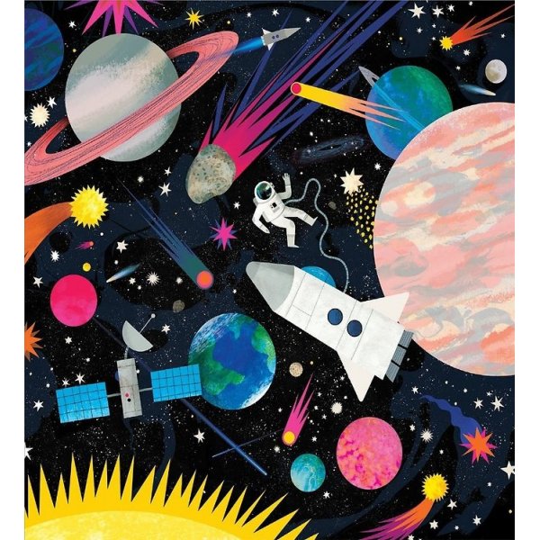 Puzzle familial Lumineux 500 pices - Espace