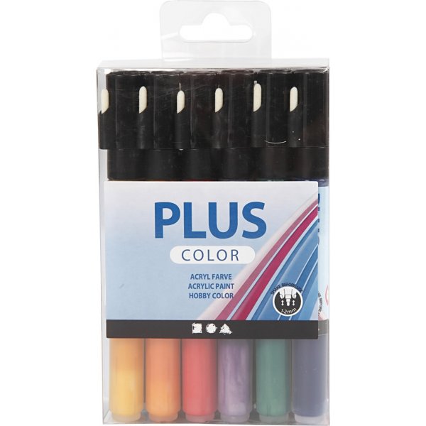 Marqueur Plus Color - couleurs mlanges - 18 pcs