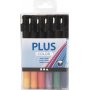Marqueur Plus Color - couleurs mlanges - 18 pcs