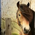 Image client Crayon pastel PITT - 283 Terre de Sienne Br�l�e