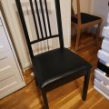 Image client Simili cuir nappa Noir - 140 cm