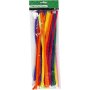 Cure-pipe - 6 mm - couleurs mlanges - 50 pcs