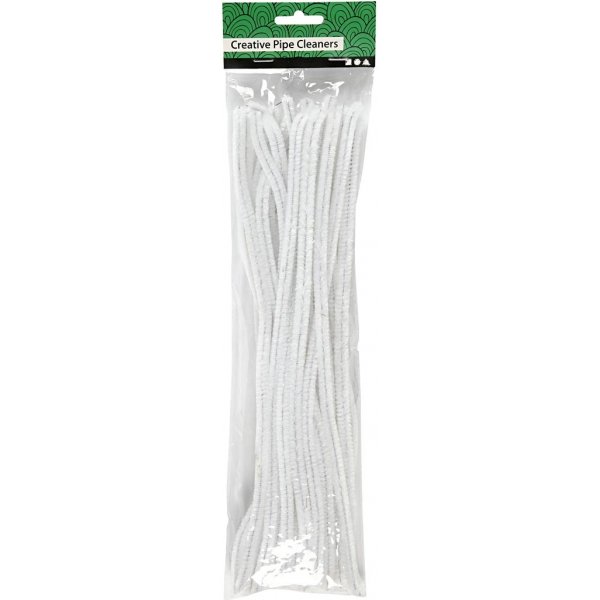 Cure-pipe - Ø9 mm - blanc - 25 pcs Cure-pipe - Ø9 mm - blanc - 25 pcs