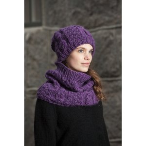 Patron tricot - Bonnet et écharpe polo (hiver chaud) Patron tricot - Bonnet et écharpe polo (hiver chaud)