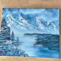 Image client Peinture à l'huile W&N Artisan Hydrosoluble 37ml - 538 Bleu de Prusse