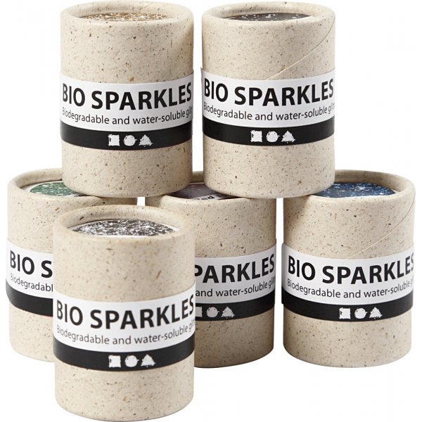 Bio-mica - couleurs mlanges - 6x10 g