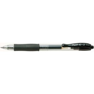 Stylo à bille Pilot G2 (0,5) - Noir Stylo à bille Pilot G2 (0,5) - Noir