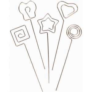 Support de plaque signalétique différentes formes 25 pcs Support de plaque signalétique différentes formes 25 pcs