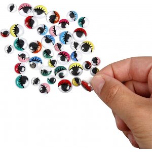 Yeux roulants - assortiment - autocollants - 30 pcs Yeux roulants - assortiment - autocollants - 30 pcs