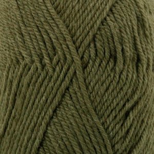 Fil DROPS Karisma Uni Color - 50g - Olive (57) Fil DROPS Karisma Uni Color - 50g - Olive (57)