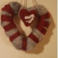 Image client Styrolite forme 200 mm - cadre en forme de coeur