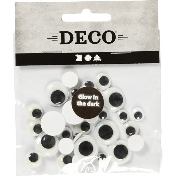 Yeux roulants - autocollants - 30 pcs Yeux roulants - autocollants - 30 pcs