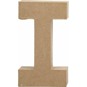 Lettre en carton - I - 6 cm Lettre en carton - I - 6 cm