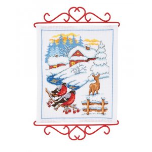 Kit de broderie Vepa - Juges et chevreau cerf Kit de broderie Vepa - Juges et chevreau cerf