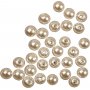 Perles de cire - nacre - 5 mm - 100 pcs