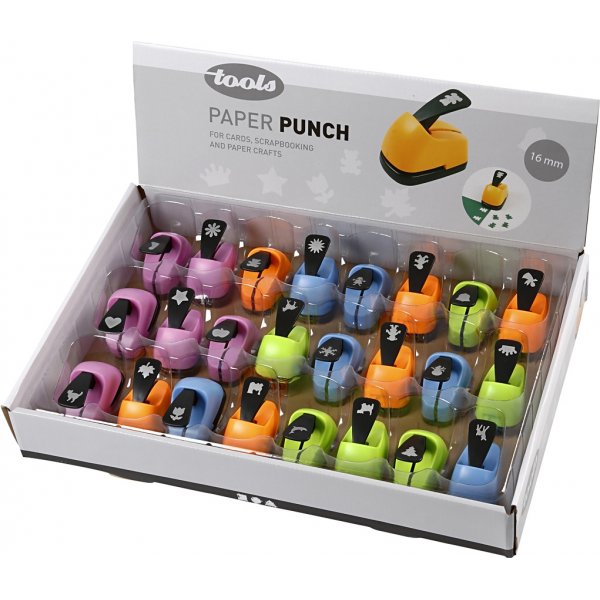 Poinçons - Toute l'année et Noël - 24 pcs Poinçons - Toute l'année et Noël - 24 pcs