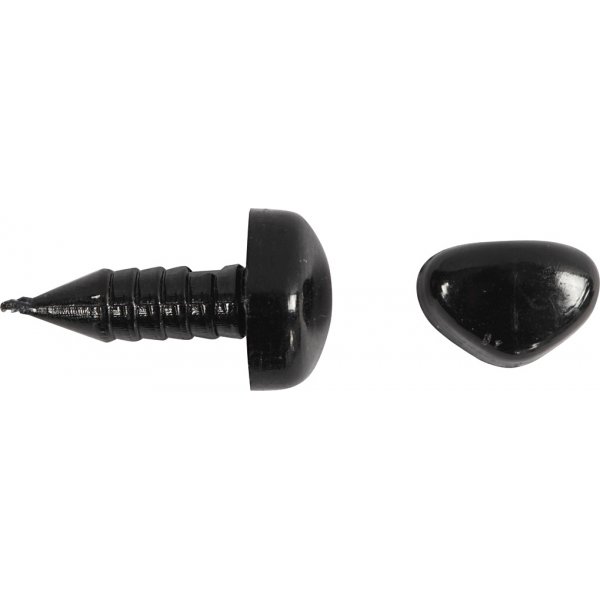 Yeux et nez  modeler - Noir