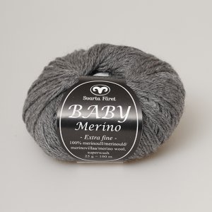 Fil mérinos Black Sheep Baby 25g - Gris (08) Fil mérinos Black Sheep Baby 25g - Gris (08)