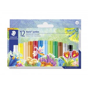 Pastel à l'huile Noris Jumbo 11mm - 12 crayons Pastel à l'huile Noris Jumbo 11mm - 12 crayons