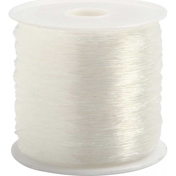 Fil lastique bijoux - 0,5 mm - rond - 100 m