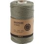 Fil macram - vert mousse - 2 mm - 198 m
